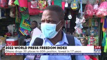 2022 World Press Freedom Index: Ghanaians react as the country drops 30 places - AM Show (4-5-22)