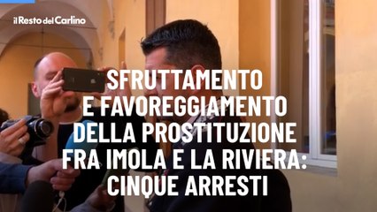 Tải video: Sfruttamento e favoreggiamento della prostituzione fra Imola e la Riviera: cinque arresti