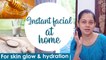 Easy Facial At Home Vlog | Anithasampath Vlogs