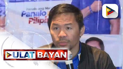 Sen. Pacquiao, tatlong araw susuyurin ang Cebu Province para manuyo ng mga botante