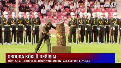 Profesyonel asker sayısı zorunluları geçti