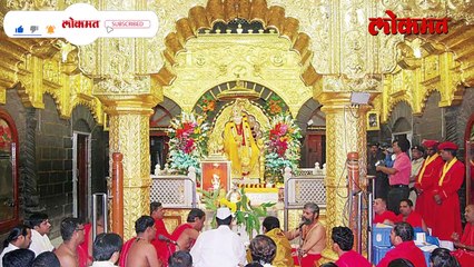 शिर्डीच्या इतिहासात असं पहिल्यांदाच घडलं, पाहा-