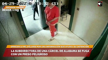 La subdirectora de una cárcel de Alabama se fuga con un preso peligroso