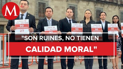 Sheinbaum critica a legisladores del PAN tras posicionamiento sobre L12; "es una ruindad"