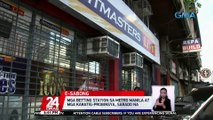 Mga betting station sa Metro Manila at mga karatig-probinsya, sarado na | 24 Oras