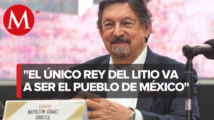 En México no queremos un "rey del litio": Gómez Urrutia
