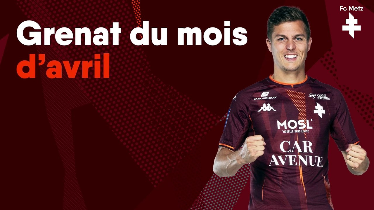 Nicolas de Préville Grenat du mois d'avril