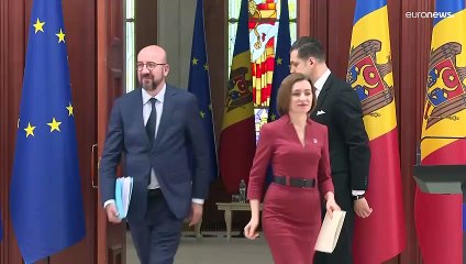Charles Michel viaja a Moldavia para mostrar el apoyo de la UE a este país frente a la amenaza rusa