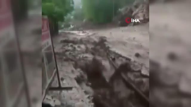 Son dakika haberleri: Kayseri'de aşırı yağış sel ve heyelana neden oldu