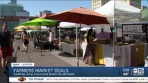 Save money on groceries by shopping local farmers markets