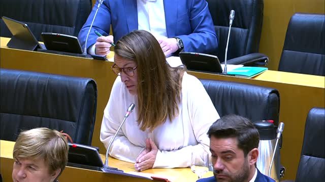 Vehí a Robles: No voy a decir la palabra prohibida, como si de Voldemort se tratara pero, ministra, hay una tormenta ahí fuera y es usted el centro