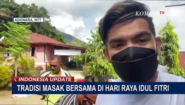 Masak Bersama Makan Bersama, Jadi Tradisi di Adonara Pada Hari Raya Idul Fitri