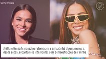 Mais que amigas! Anitta surpreende internautas com 'apelido carinhoso' para Bruna Marquezine