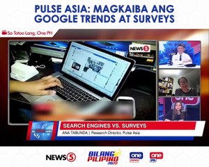 Google Trends, hindi nakukuha ang voters preference—Pulse Asia