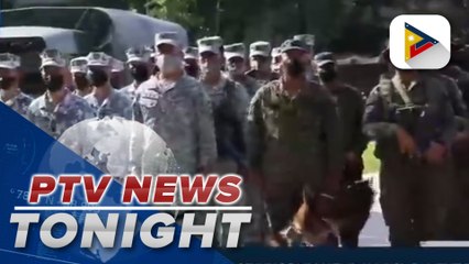 Multi-agency send-off ceremony held in Palo, Leyte