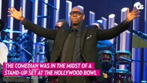 Dave Chappelle Attacked as Festivalgoer Rushes Stage During L.A. Show, Chris Rock Jokes ‘Was that Will Smith?’