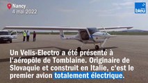 Un avion électrique testé à l'aéropôle Grand Nancy Tomblaine