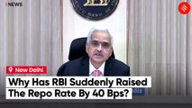 Hike In Repo Rate By 40 BPS To Bring Down Elevated Inflation: RBI Governor Shaktikanta Das