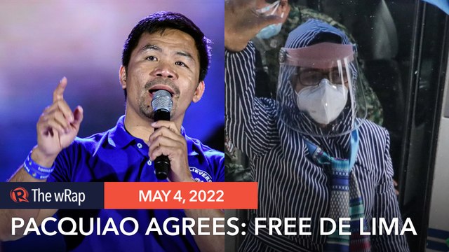 Pacquiao agrees: Free Leila de Lima