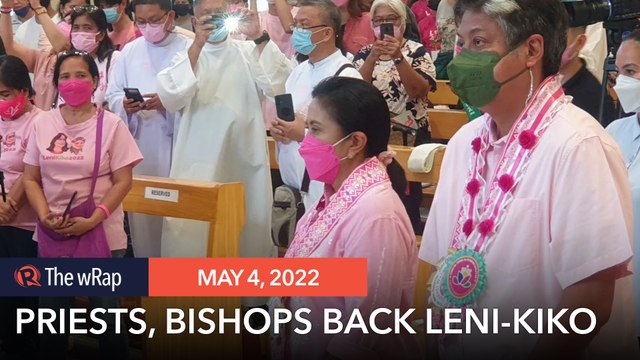‘Elect true servant-leaders’: Over 1,200 priests, bishops endorse Leni-Kiko tandem