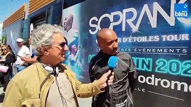 Soprano, rencontre surprise dans le tramway marseillais