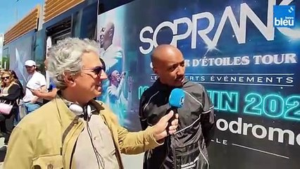 Soprano, rencontre surprise dans le tramway marseillais