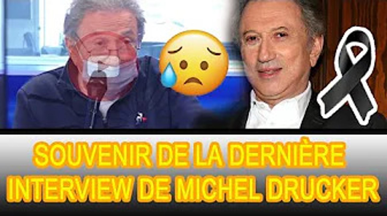 Michel Drucker dévoile sa dernière interview avant sa mort (VIDEO): ❗