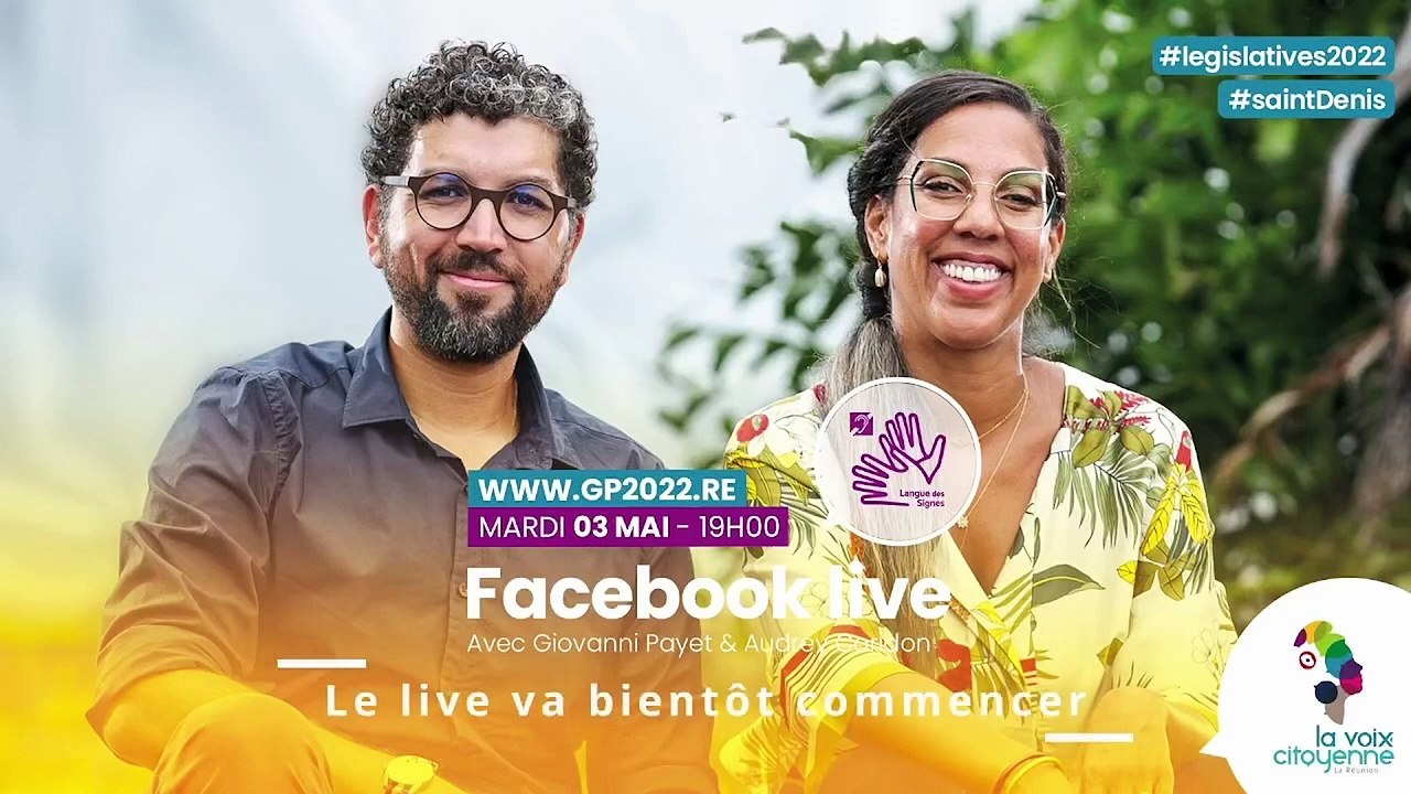 Alon kozé avec Giovanni Payet et Audrey Coridon - 03 mai 2022 - Retranscription LSF