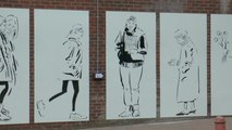 Rainham shoppers frozen in time in new artwork installation