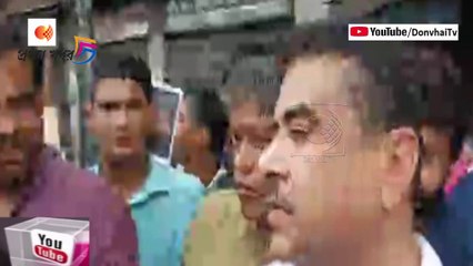 তৃণমূলের হিংসায় ক্ষতিগ্রস্ত পরিবারদের সাহায্যে অর্থ সংগ্রহের জন্য রাস্তায় বিজেপি !