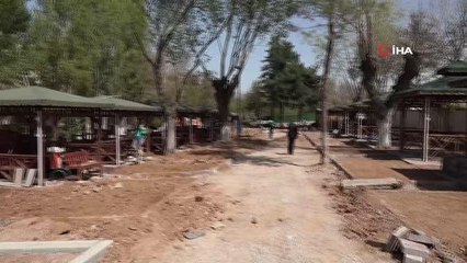 Horata Mesire alanının yenilenmesinde sona gelindi