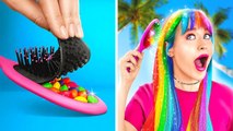 BRILLIANT VACATION HACKS How To Sneak Food into The Pool Smart Summer Tricks by 123 GO FOOD