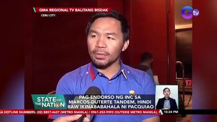 Pacquiao, nanawagang palayain na si Sen. De Lima para mabigyan ng pagkakataon na mangampanya | SONA