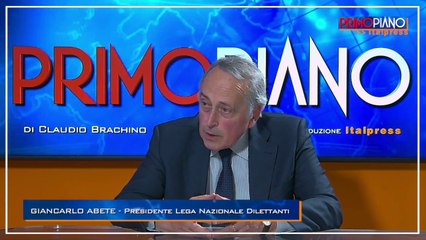 Abete "Il calcio italiano valorizzi i giovani"