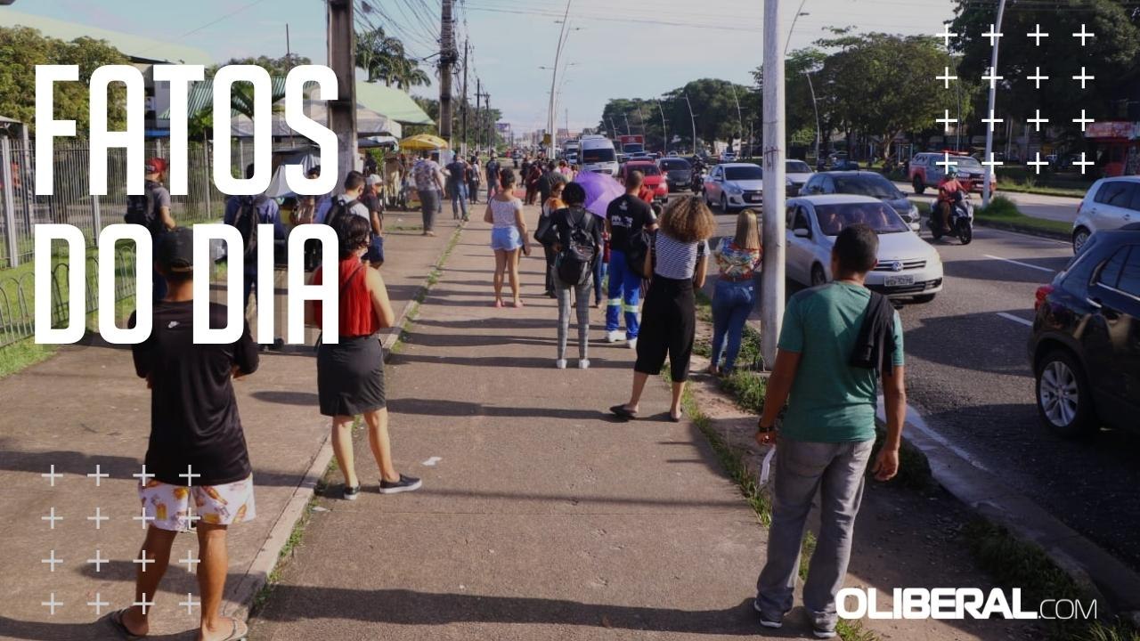 Greve de ônibus: Grande Belém começa segundo di...