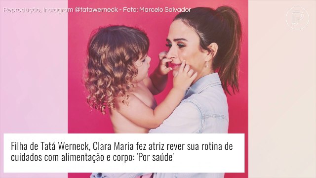 Tatá Werneck renova rotina com corpo e exercícios após maternidade: 'Minha filha me fez priorizar saúde'