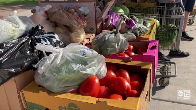 Affordable produce in Arizona; 70 pounds or $15
