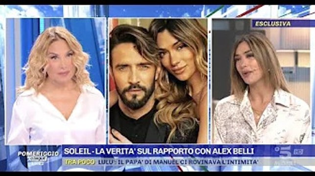 Pomeriggio 5, l'ospite e il suo rapporto con Alex Belli L'amicizia è finita E' appena finita anch