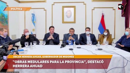 “Obras medulares para la provincia”, destacó Herrera Ahuad