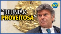 Fux sobre conversa com Pacheco: 'Reunião foi proveitosa'