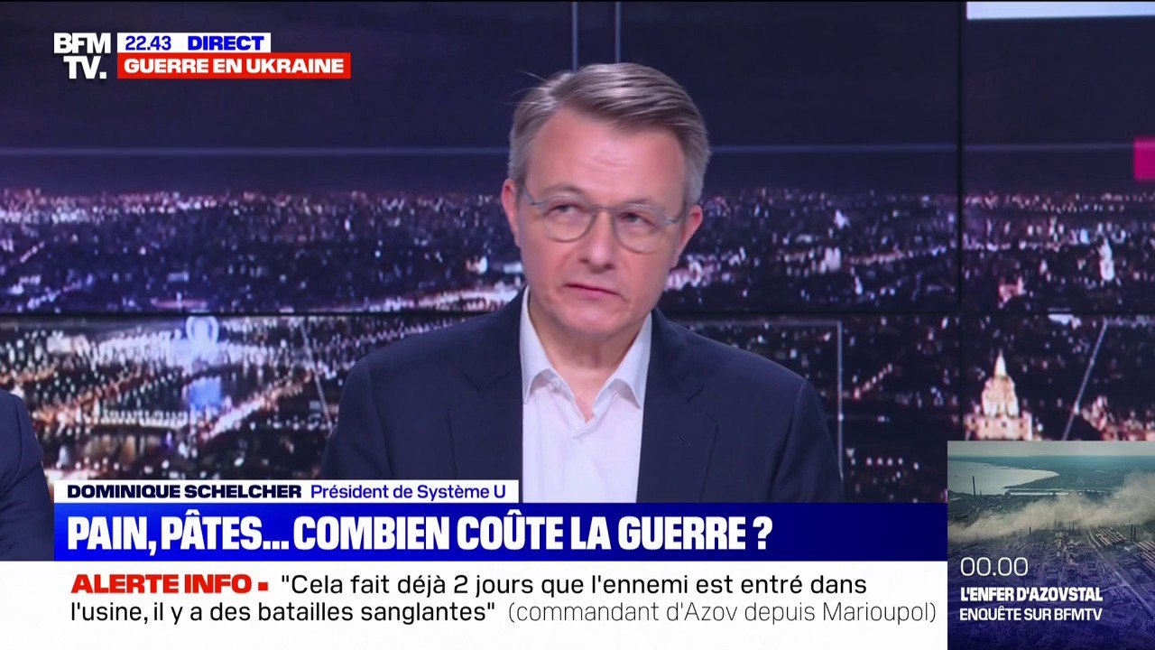 Prix du gaz: Dominique Schelcher (Système U) craint "des choix" qui pèseraient "sur la chaîne alimentaire"