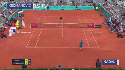 Nadal makes winning return in Madrid against Kecmanovic