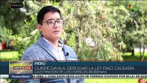 Perú: Congresistas pretenden derogar ley que protege a índigenas