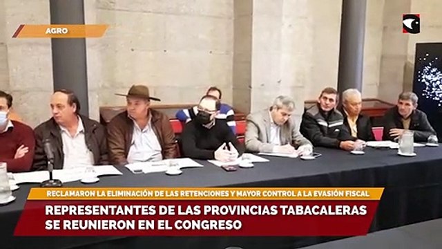 Representantes de las provincias tabacaleras se reunieron en el Congreso