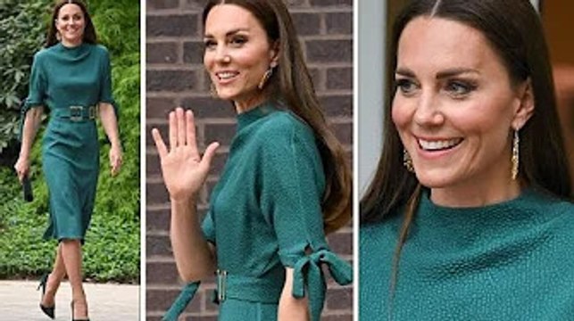 'Graceful' Kate wins praise from Vogue editor as 'inspiring' Duchess wows fashion awards
