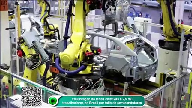 Volkswagen dá férias coletivas a 2,5 mil trabalhadores no Brasil por falta de semicondutores