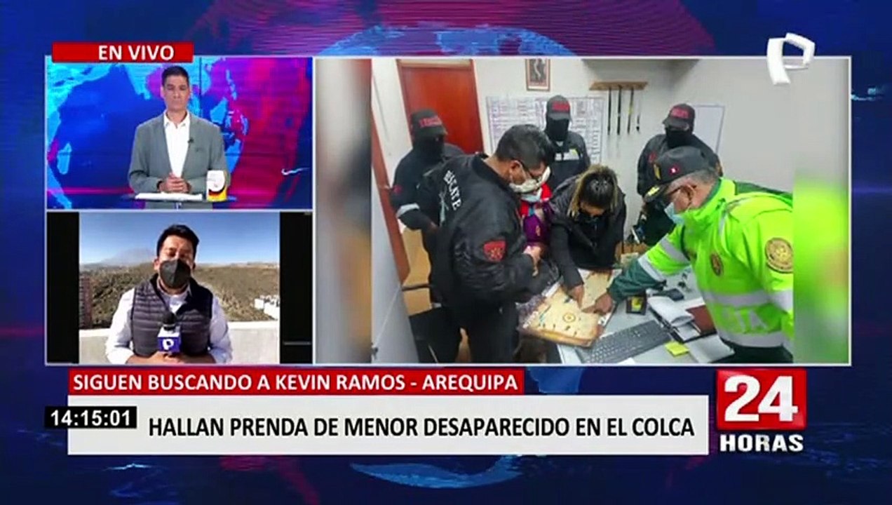 Arequipa: hallan prenda de menor desaparecido en Valle del Colca