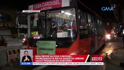Mga driver sa EDSA Carousel, problemado pa rin sa sahod sa libreng sakay program ng gobyerno | UB