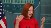 LIVE- White House briefing with Jen Psaki