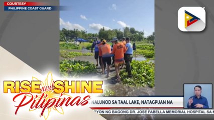 Bangkay ng 5 batang nalunod sa Taal lake, natagpuan na